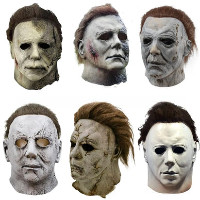 Michael Myers Halloween Horror Mask Collection – Realistic Scary Latex Cosplay Mask